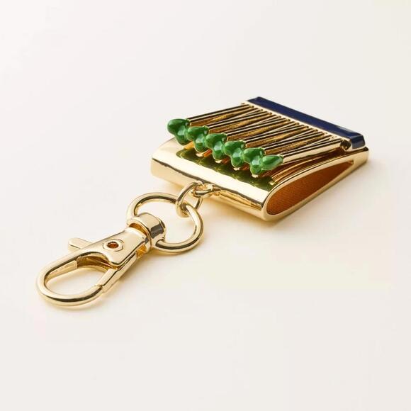 Kate Spade Matches Bag Charm Keychain - Picture 3 of 4